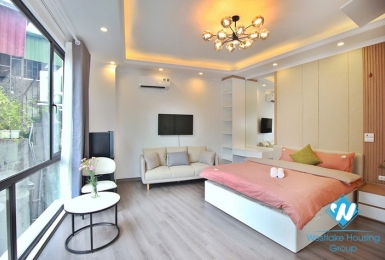 Nice studio for rent in Van Cao st Ba Dinh , Hanoi